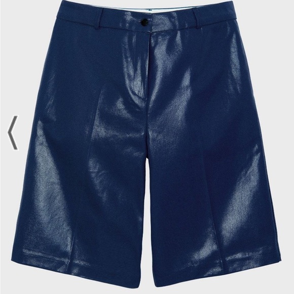 Frankie Shop coated Bermuda shorts - Picture 8 of 11